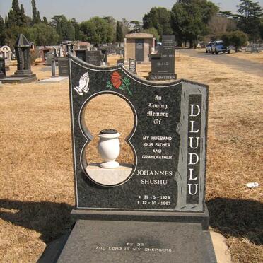 DLUDLU Johannes Shushu 1929-1997