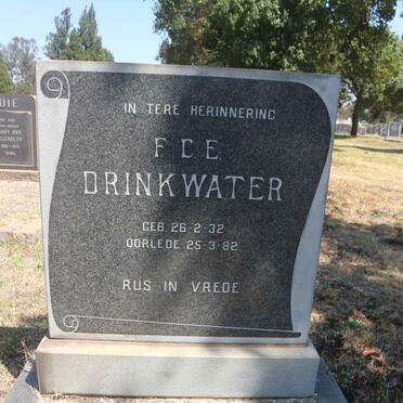 DRINKWATER F.C.E. 1932-1982