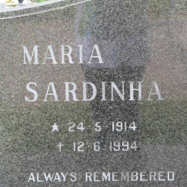 DUARTE Antonio Sardinha 1913-1997 &amp; Maria Sardinha 1914-1994