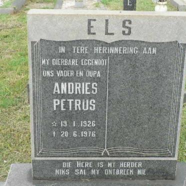 ELS Andries Petrus 1926-1976