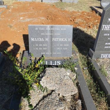 ELLIS Patrick H. 1924-1991 &amp; Maida M. 1915-1991