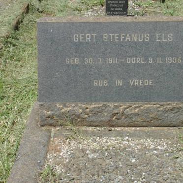 ELS Gert Stefanus 1911-1936