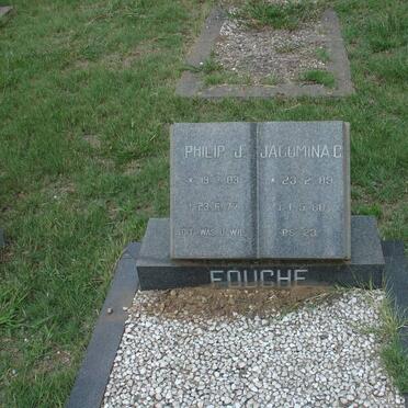 FOUCHE Philip J. 1903-1977 &amp; Jacomina C. 1909-1980