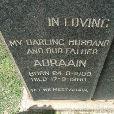 FOURIE Adraain 1903-1960 _2