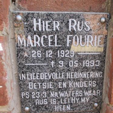 FOURIE Marcel 1929-1993