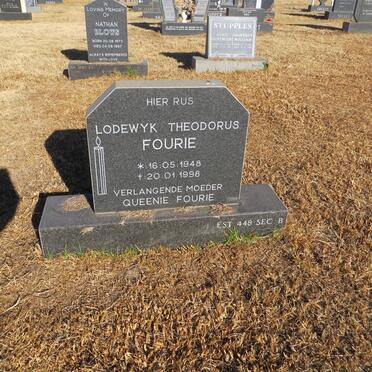 FOURIE Lodewyk Theodorus 1948-1998