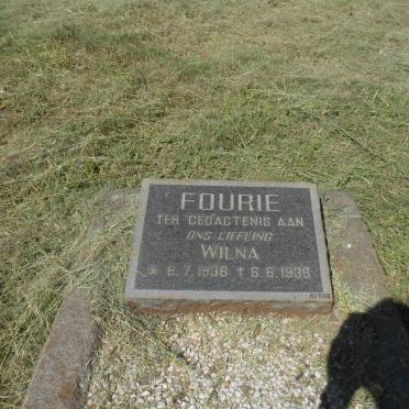 FOURIE Wilna 1936-1938