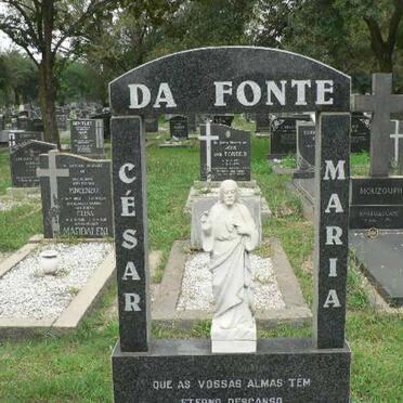 FONTE Cesar, da &amp; Maria