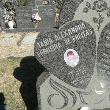 FREITAS Tania Alexandra,de  Ferreira 1983-1992