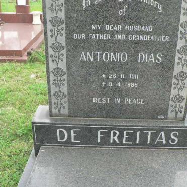 FREITAS Antonio Dias, de 1911-1989