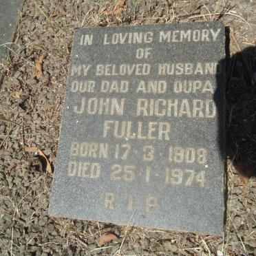FULLER John Richard 1908-1974