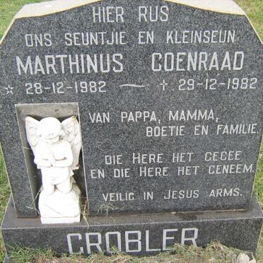 GROBLER Marthinus Coenraad 1982-1982