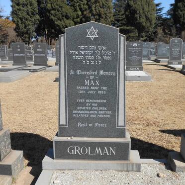 GROLMAN Max -1995