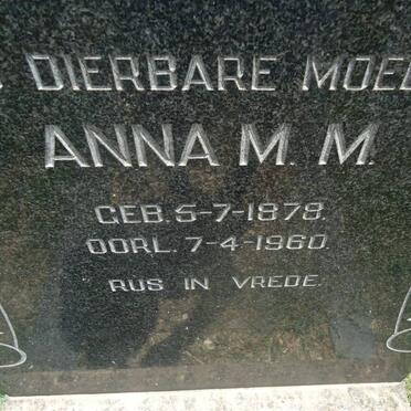 GRIFFITHS Anna M.M. 1878-1960