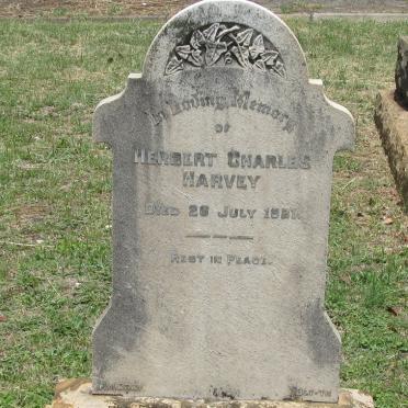 HARVEY Herbert Charles -1921