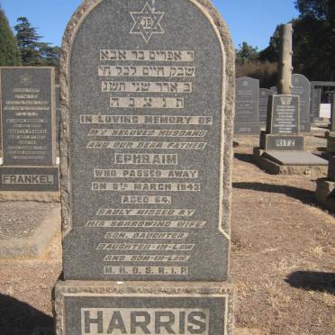 HARRIS Ephraim -1943
