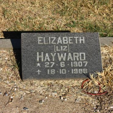 HAYWARD Elizabeth 1907-1988