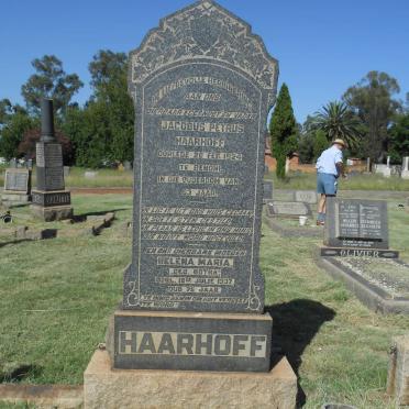 HAARHOF Jacobus Petrus -1924 &amp;  Helena Maria BOTHA -1937