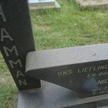 HAMMAN Nico 1969-1972