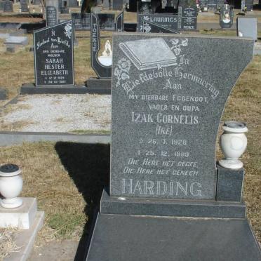 HARDING Izak Cornelis 1928-1989