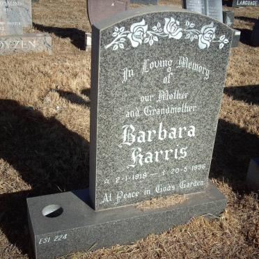HARRIS Barbara 1918-1996