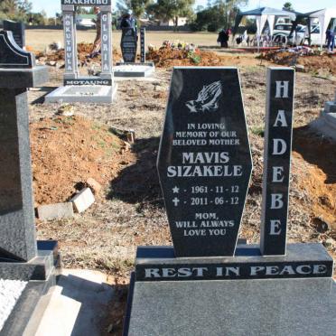 HADEBE Mavis Sizakele 1961-2011