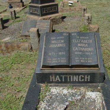 HATTINGH Willem Johannes 1877-1935 &amp; Elizabeth Maria Catharina 1882-1964