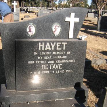 HAYET Octave 1903-1968