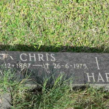 HART Chris 1887-1975