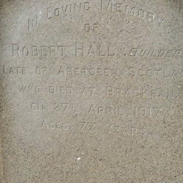 HALL Robert -1917