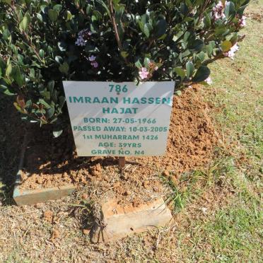 HAJAT Imraan Hassen 1966-2005