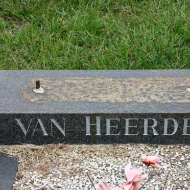 HEERDEN, van