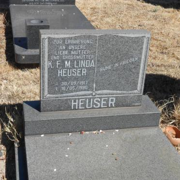 HEUSER K.F.M. 1917-1990