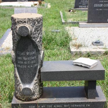 HEERDEN Ethel Violet, van 1918-1973