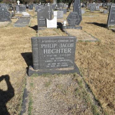 HECHTER Philip Jacob 1911-1991