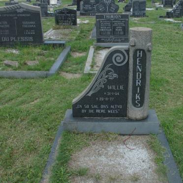 HENDRIKS Willie 1954-1977