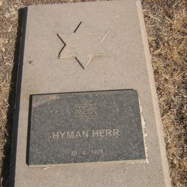HERR Hyman -1921