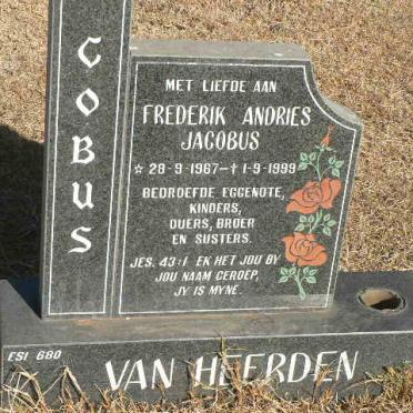 HEERDEN Frederik Andries Jacobus, van 1967-1999