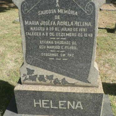 HELENA Maria Joséfa Agrela 1891-1948