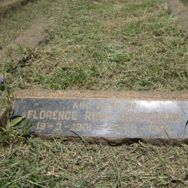 HENDERSON Florence Rose 1901-1942