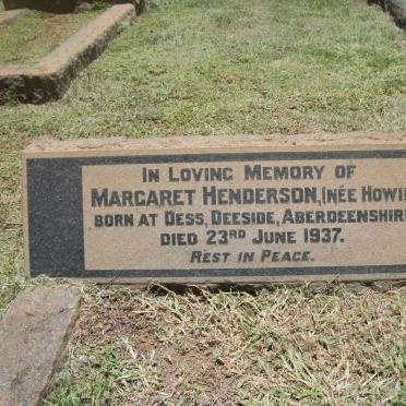HENDERSON Margaret nee HOWIE -1937