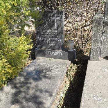 HEUSER Erwin Berthold 1977-1996
