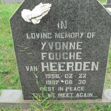 HEERDEN Yvonne Fouche, van 1958-1987