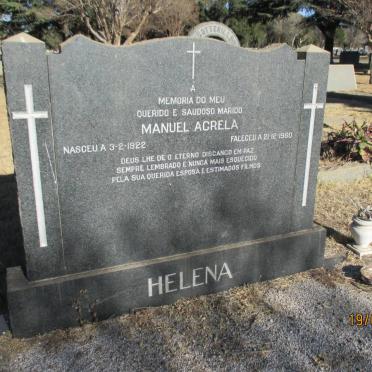 HELENA Manuel Acrela 1922-1960