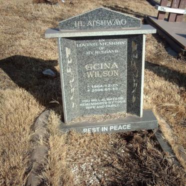 HLATSHWAYO Gcina Wilson 1964-2006