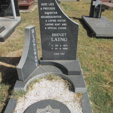 HLONGWANE Bridget Laing 1971-1999