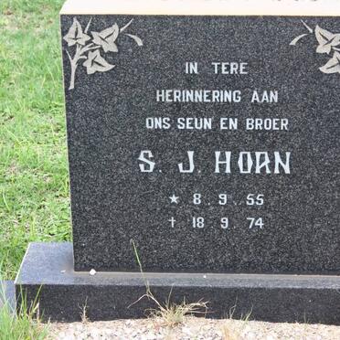 HORN S.J. 1955-1974