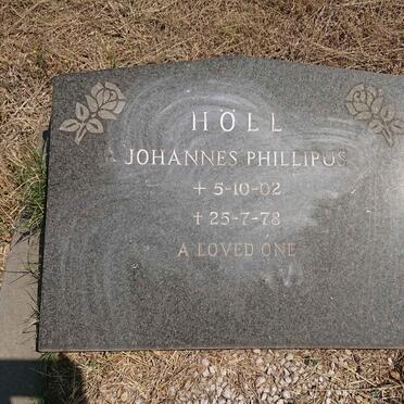 HOLL Johannes Phillipus 1902-1978