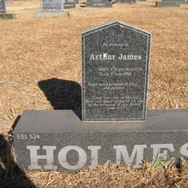 HOLMES Arthur James 1920-1998
