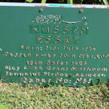 HUSSEN Essay 1974-2005